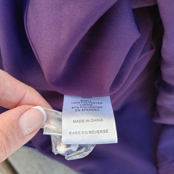 LOVELY ROMANTIC ALEXIA ADMOR Heart Dress Women's Size 4 Flutter cap sleeves - Picture 7 of 8